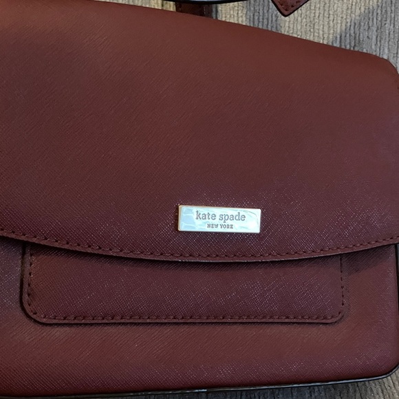 Kate Spade Burgundy Crossbody Bag - Picture 3 of 16